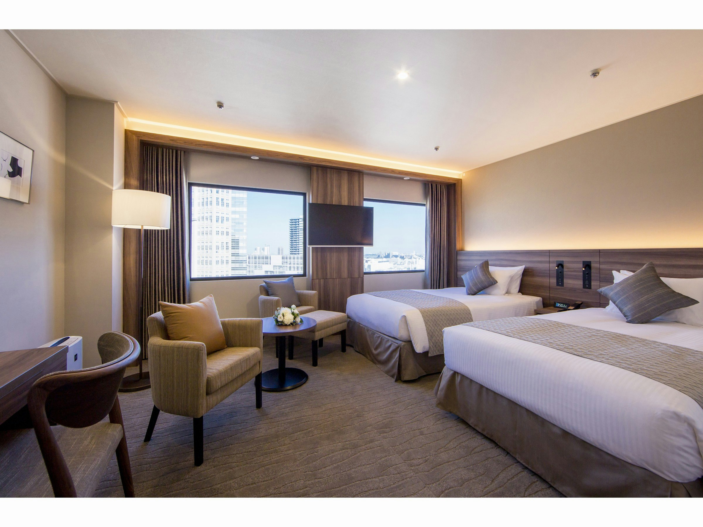Deluxe, Twin Beds, Prime Floor