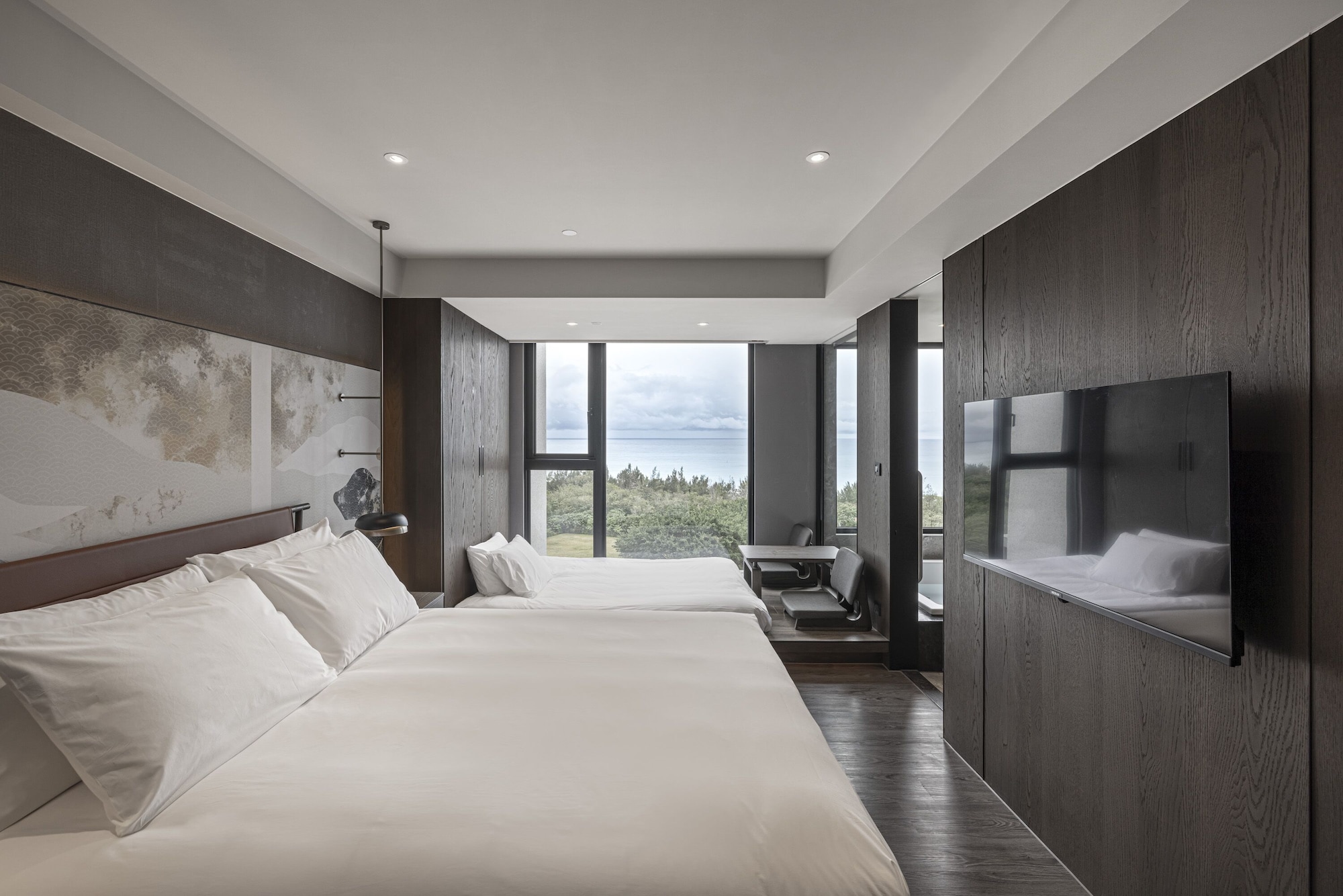Serenity, Japanese, Superior, Executive, Family, Futon Bed, Ocean View, Building