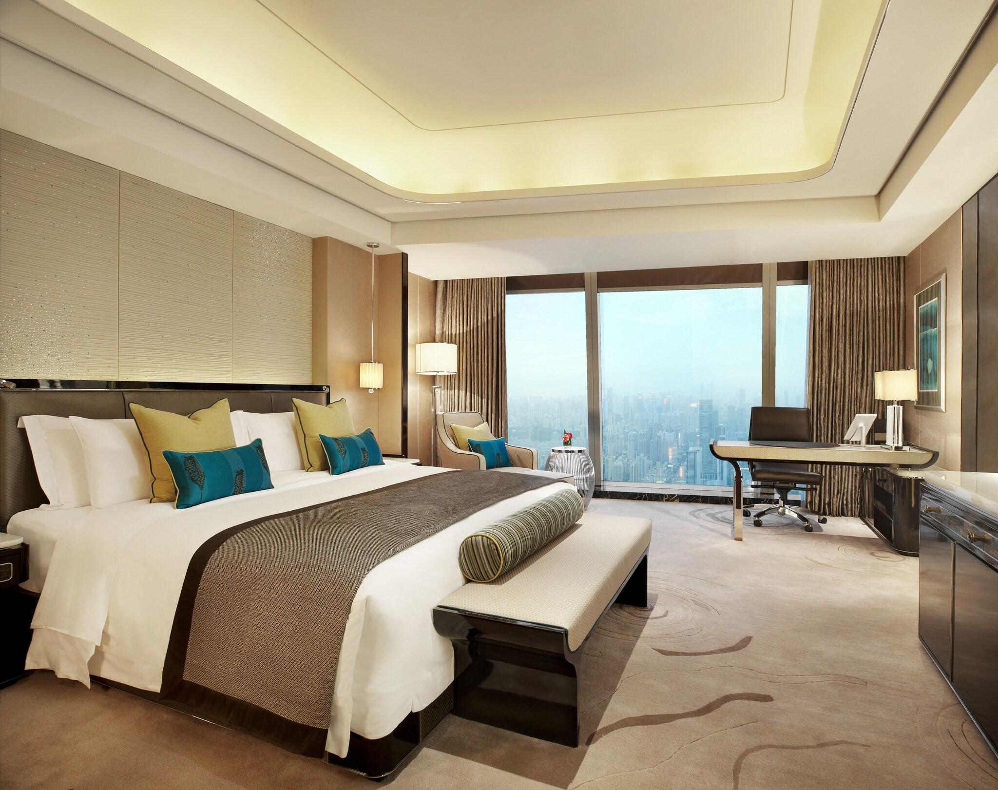 Room, Double Bed, City View