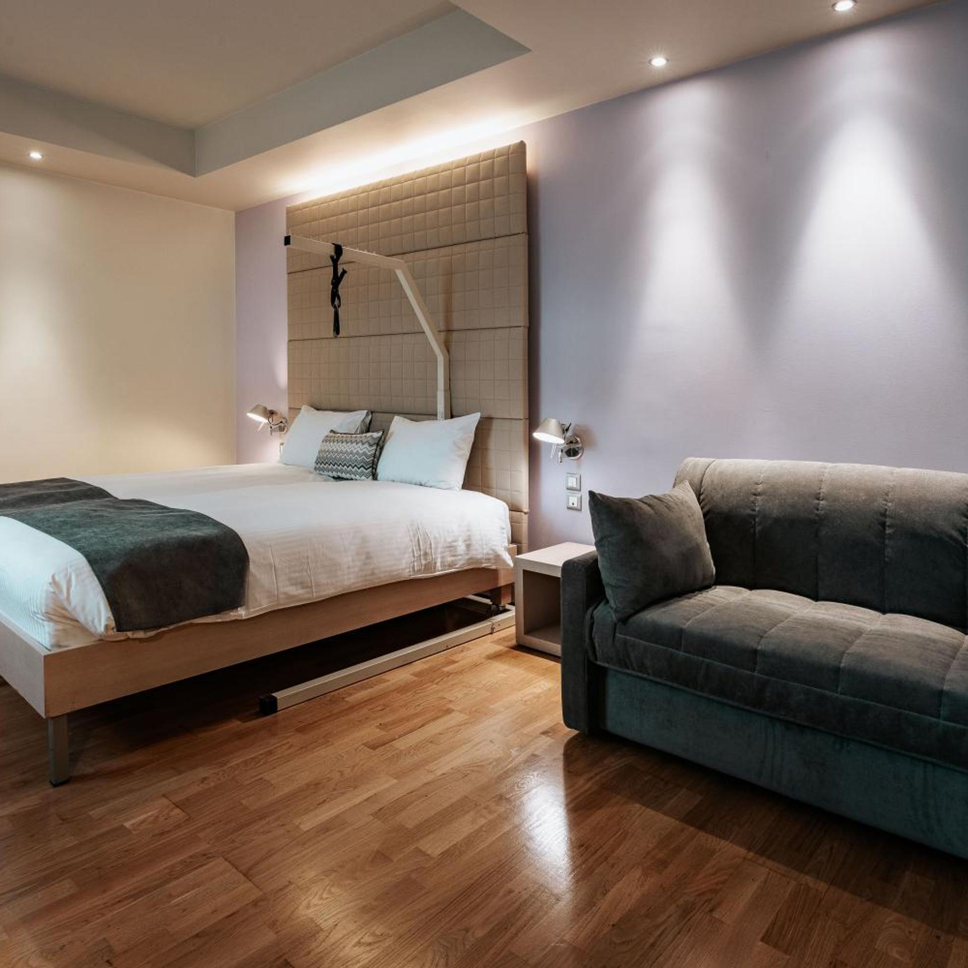 غرفة قياسية لذوي الإعاقة، Domotel Olympia Urban Chic Hotel 3/10