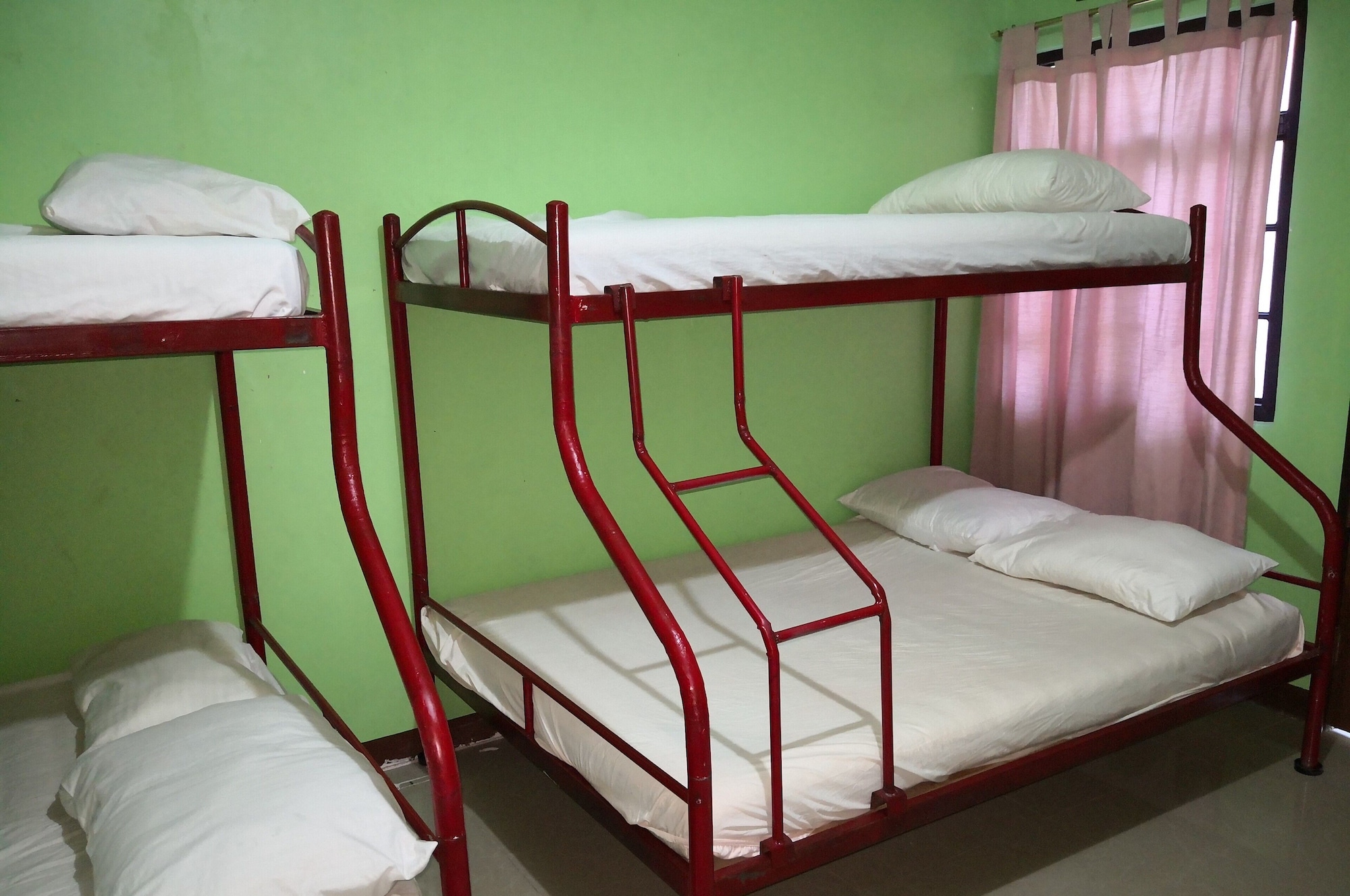 Mixed Dorm, Basic, Studio, 2 Double Beds