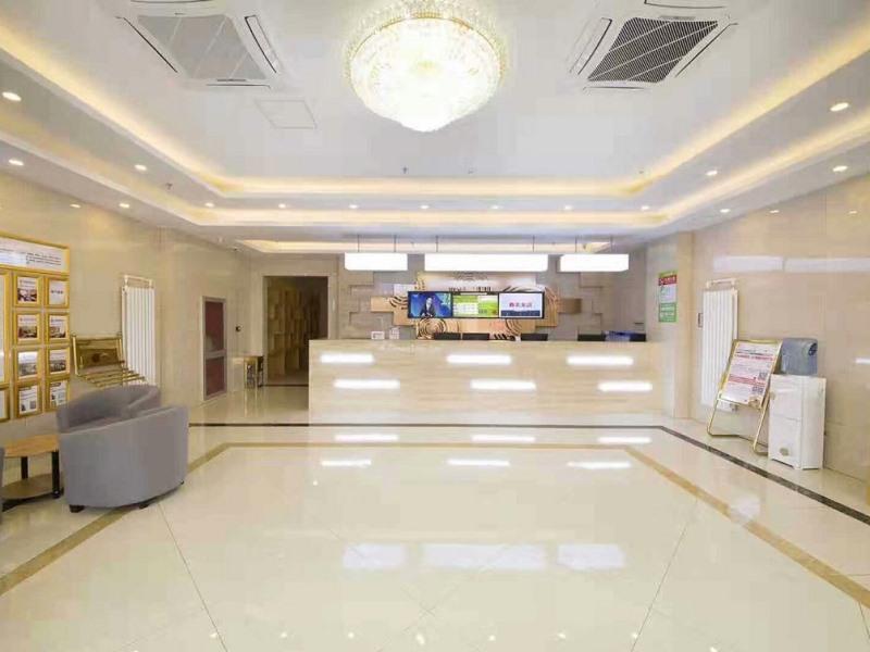 Lobby at GreenTree Inn Beijing Tongzhou District Xuxinzhuang Subway Station Express Hotel, TONGZHOU