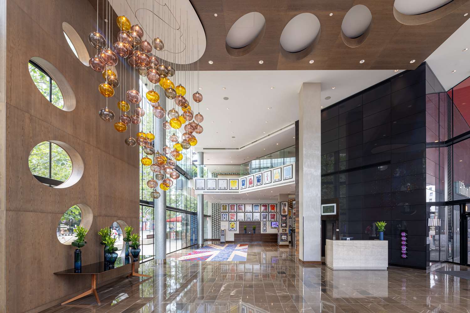 Lobby at Hilton London Wembley, LONDON
