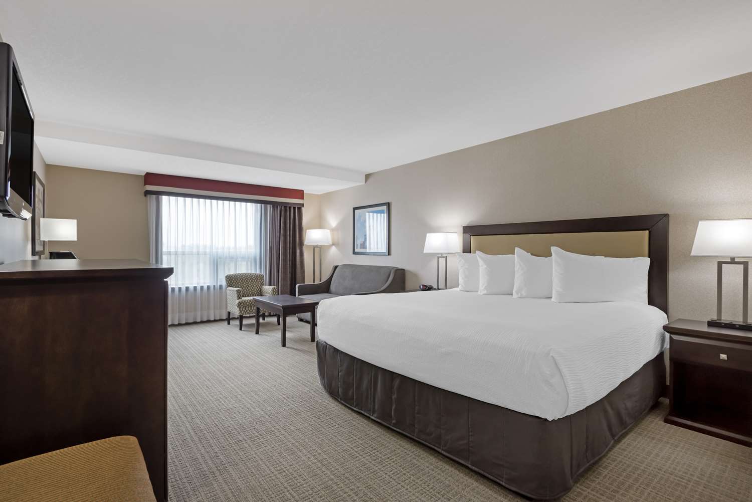 Room, King Bed, Sofa