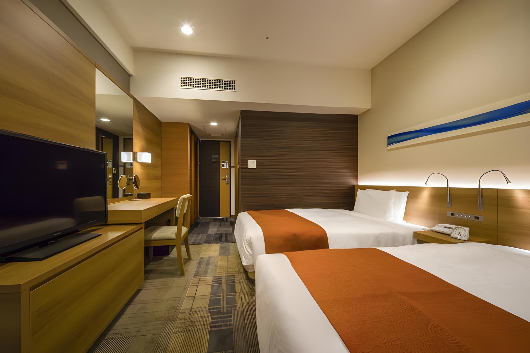 Semi Room, 2 Semi Double Beds