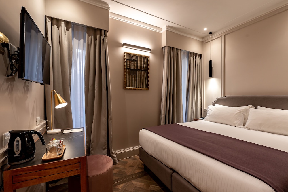 غرفة صغيرة بسرير كوين، Hotel Smeraldo 3/4