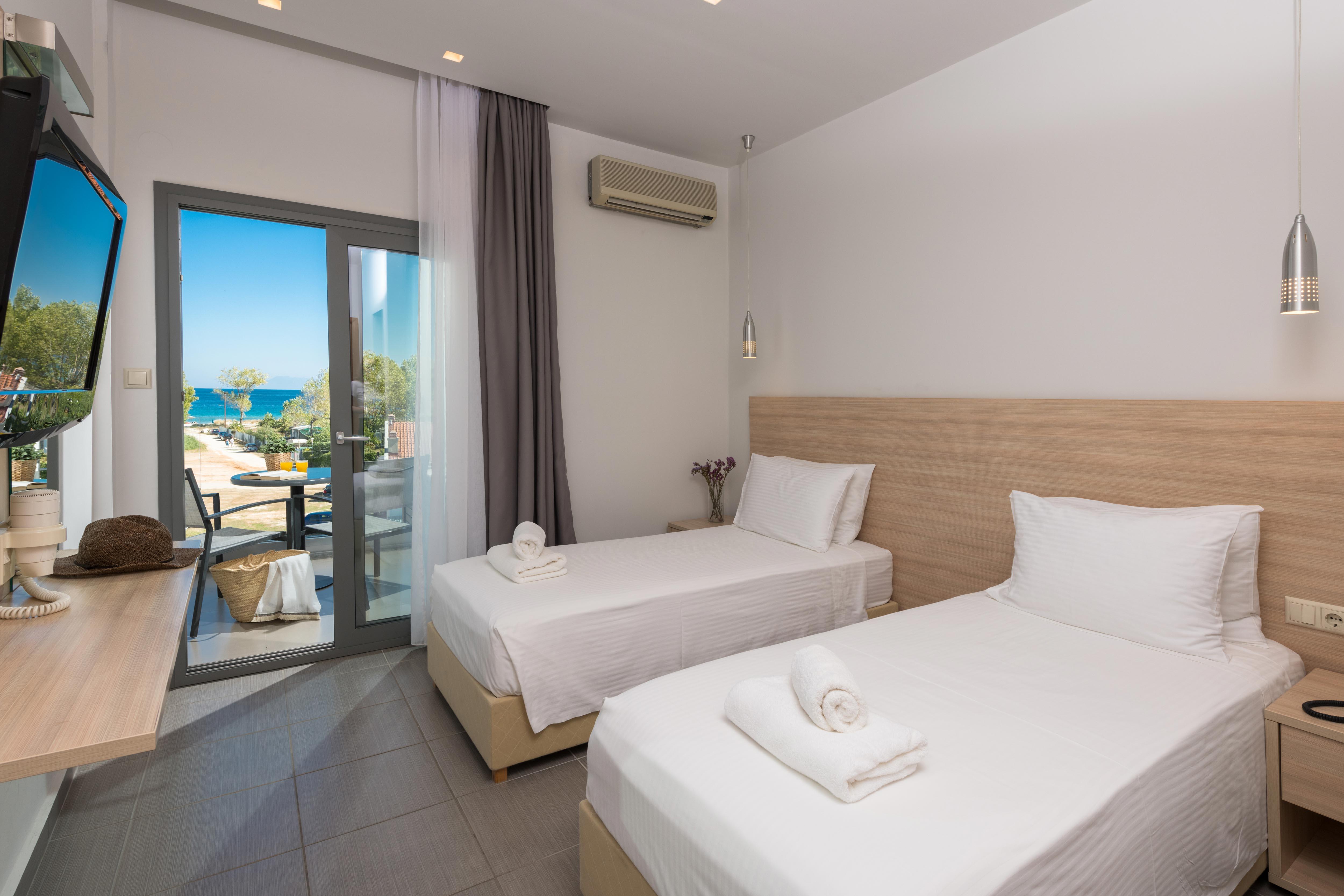 Room, Double Bed, Side Sea View