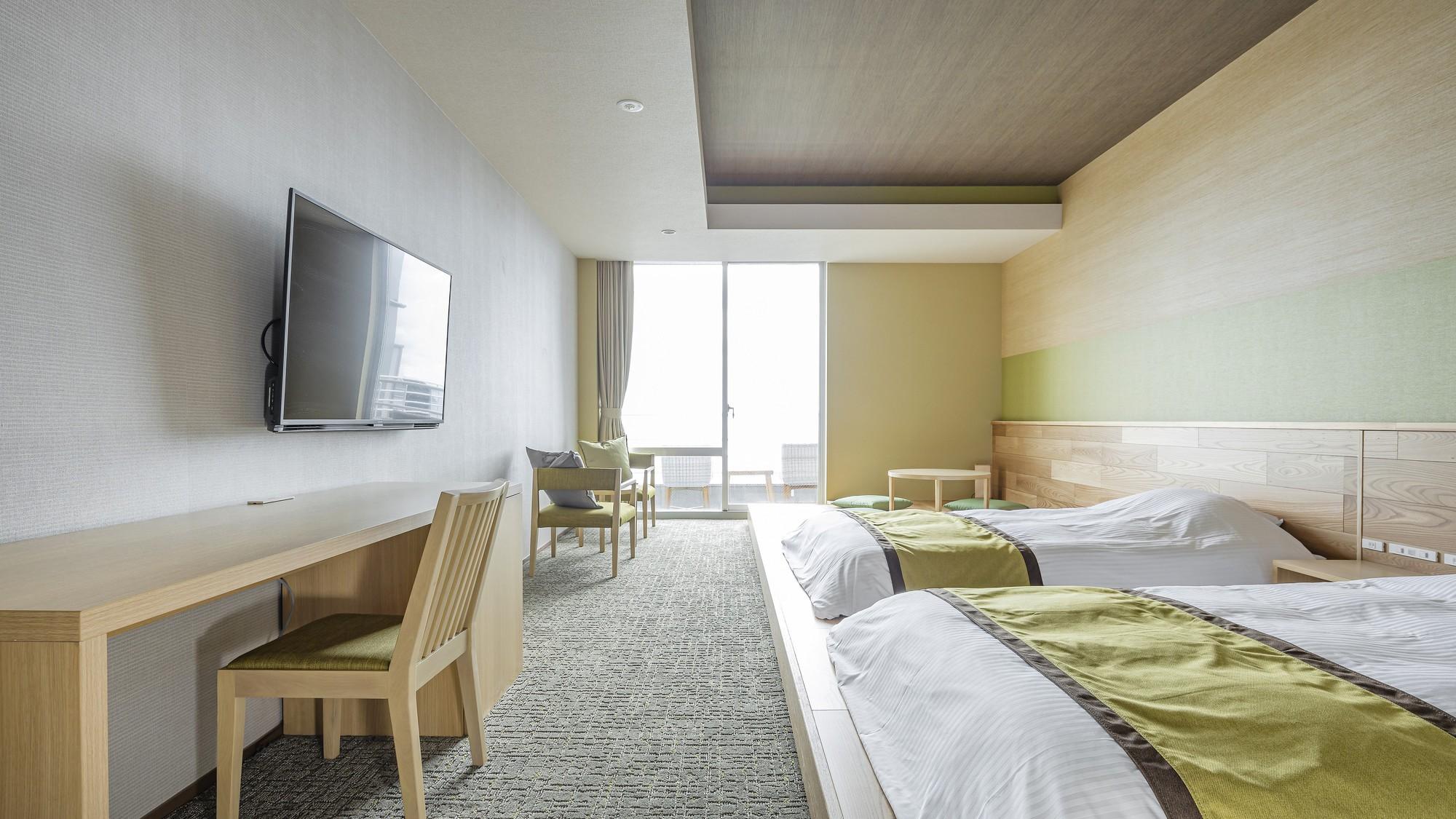 Modern, Superior, Twin Beds, Ocean View, Outdoor Bath