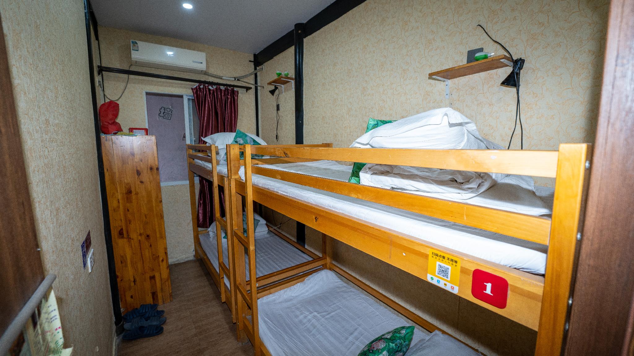 Female Dorm, 3 Bunk Beds