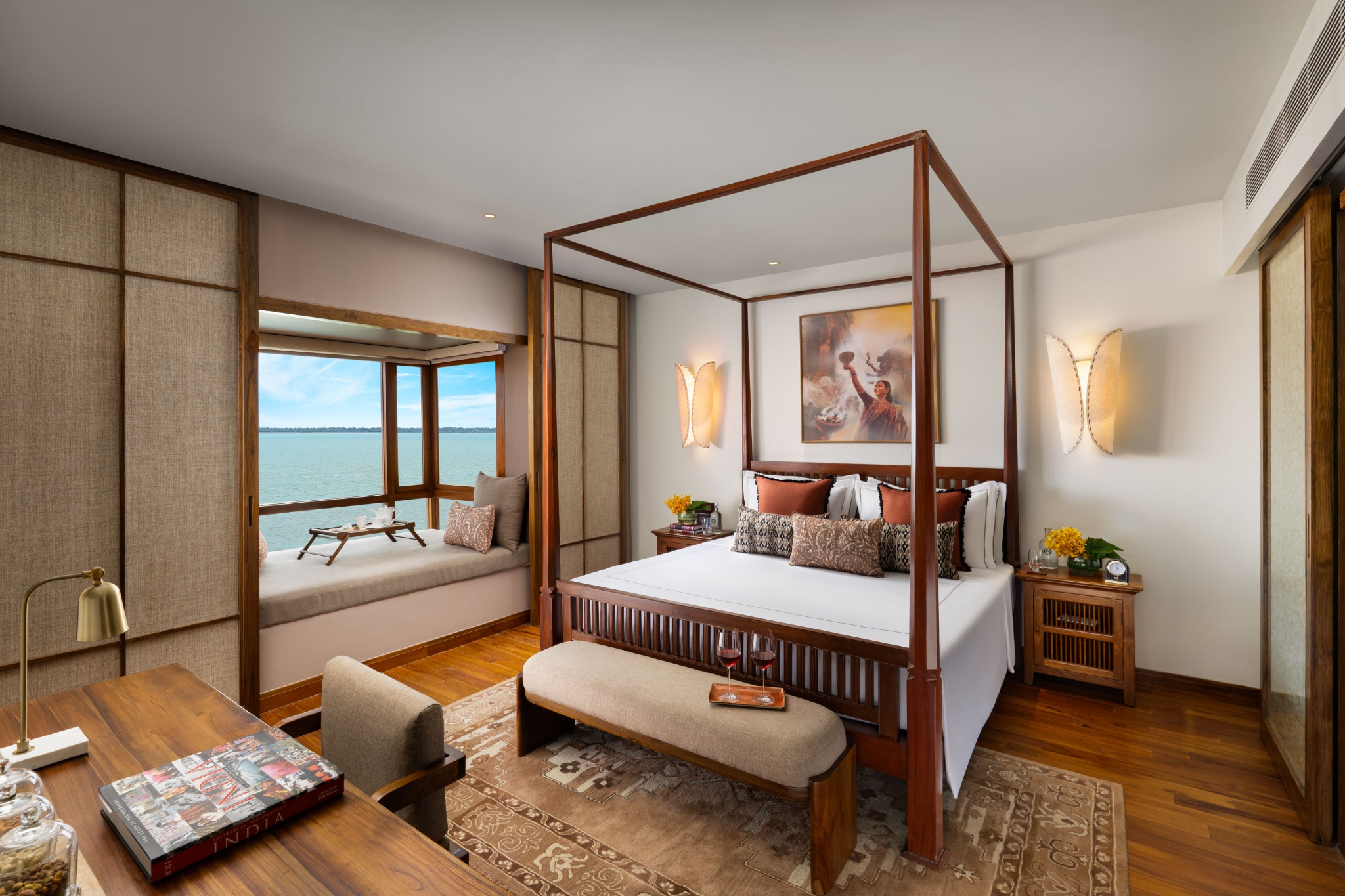 Grand, Luxury, Suite, Ganges View