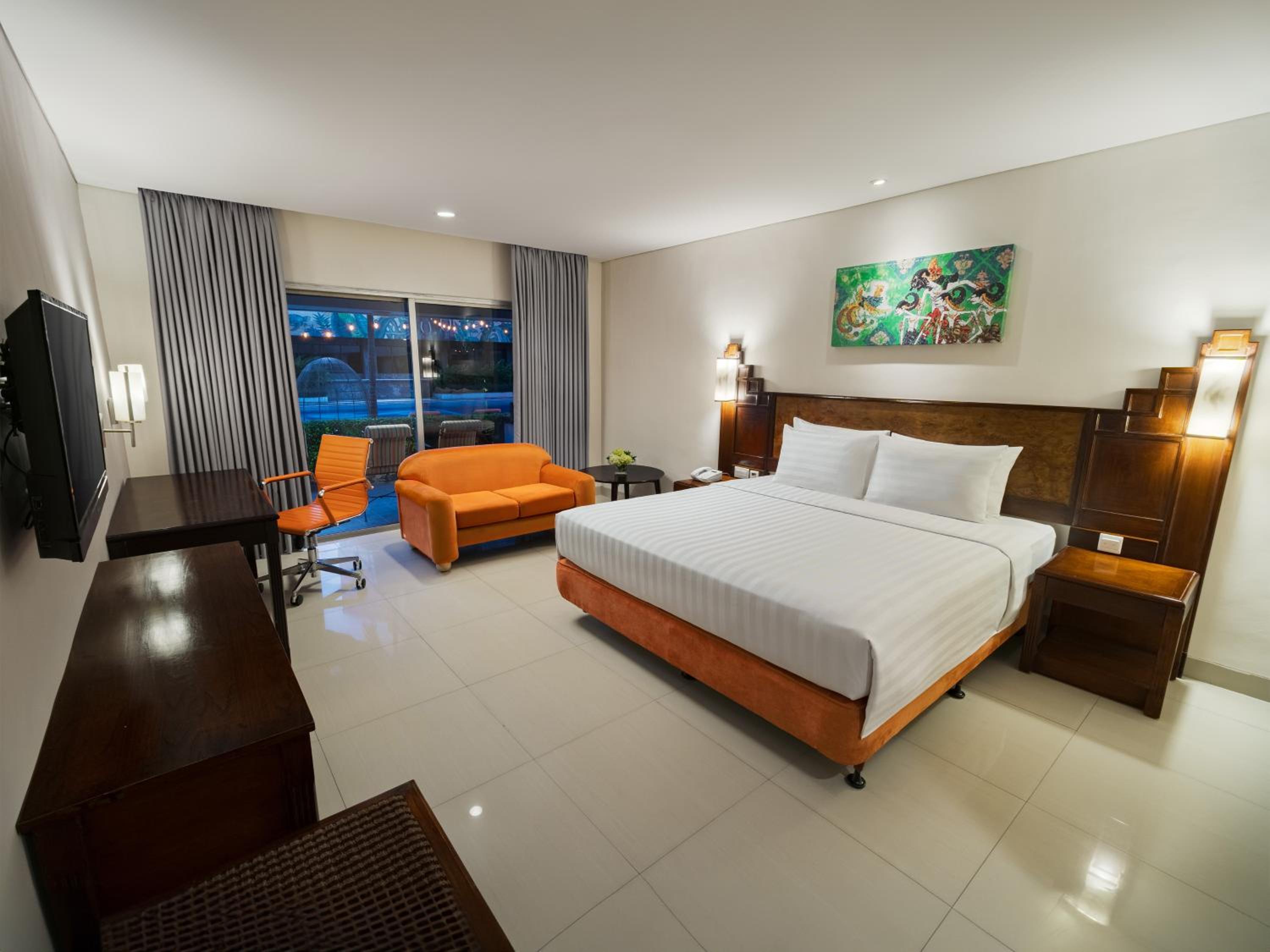 Room, Double Bed, Pool View