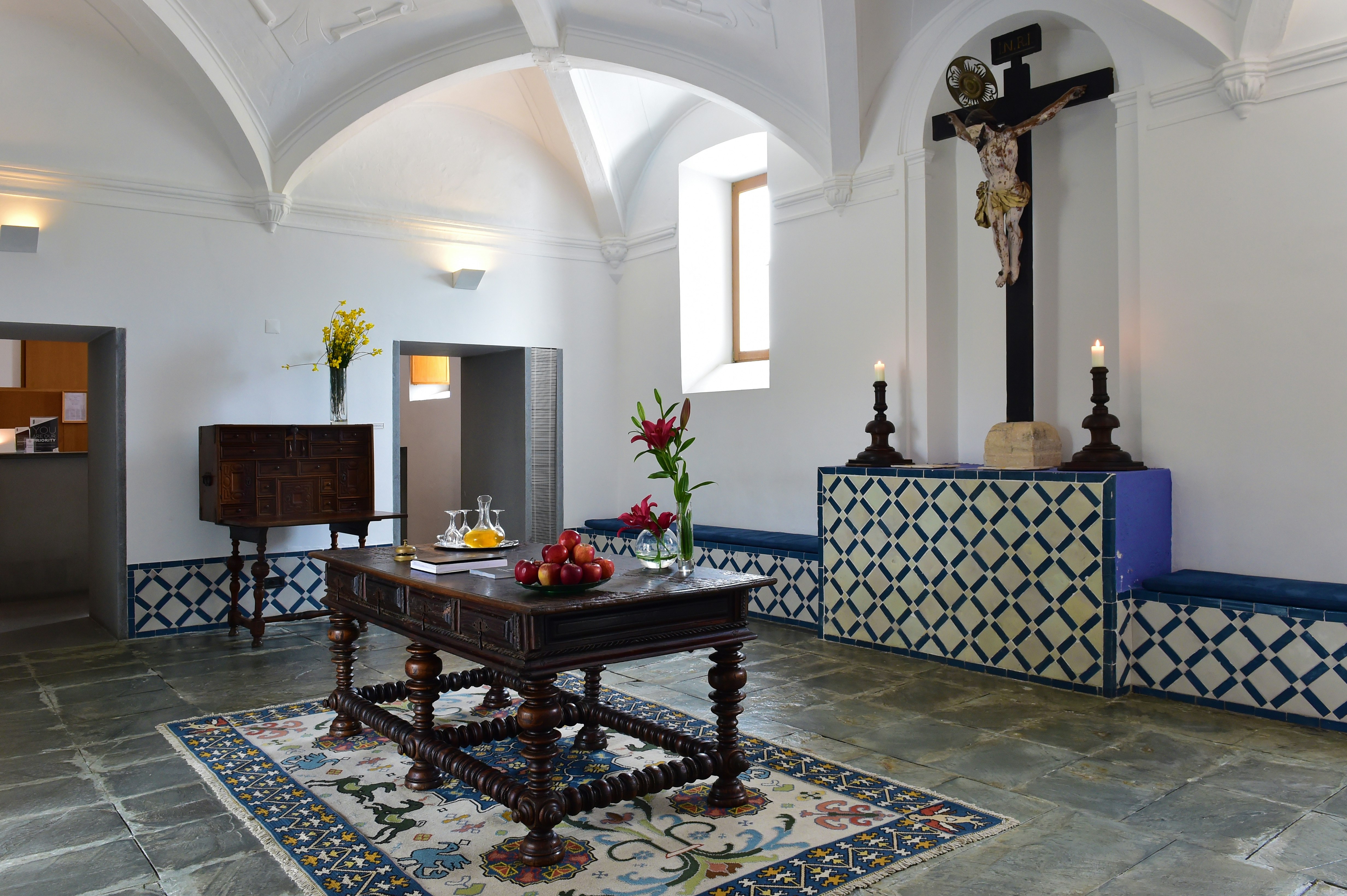Lobby at Pousada Convento Arraiolos, ARRAIOLOS