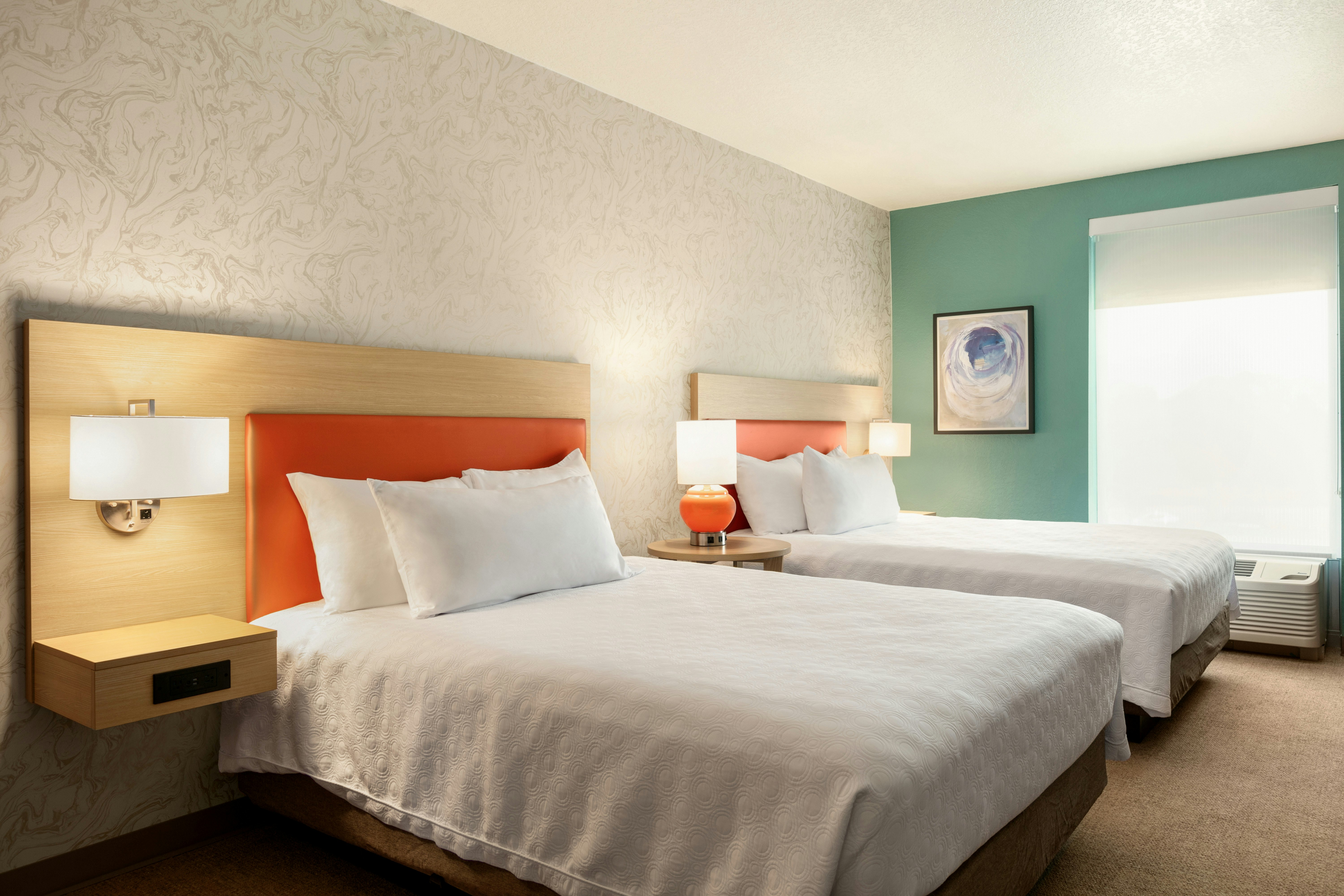 Studio, 2 Queen Beds, Accessible
