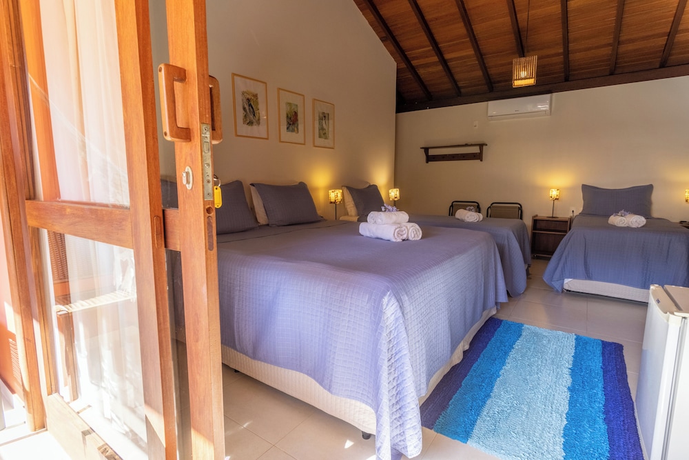 Quadruple, 1 Single and 2 Double Beds, Garden View, Balcony