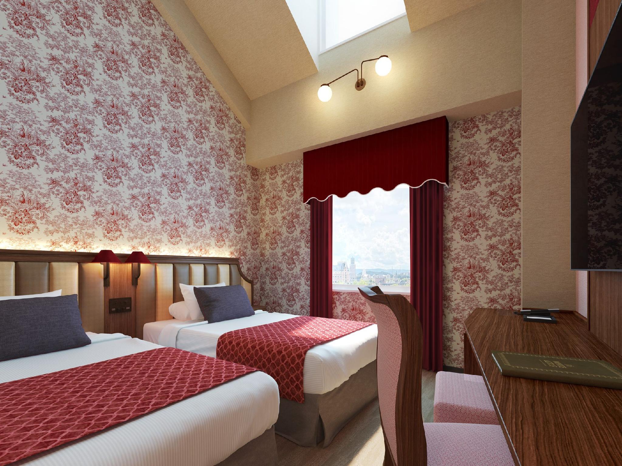 Semi Room, Comfort, 2 Semi Double Beds, Sky View