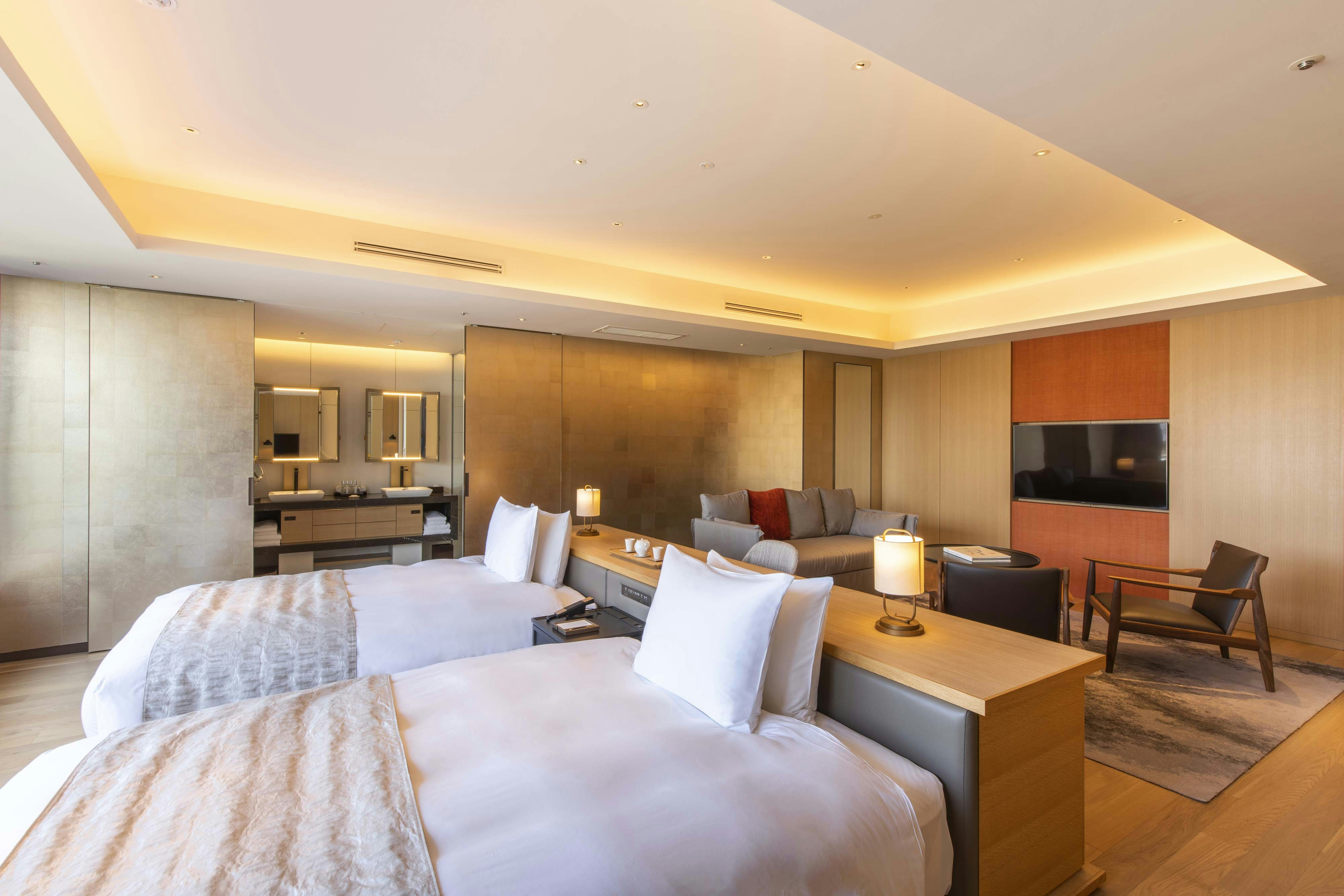 Executive, Twin Beds, The Hotel Seiryu Kyoto Kiyomizu 2/4
