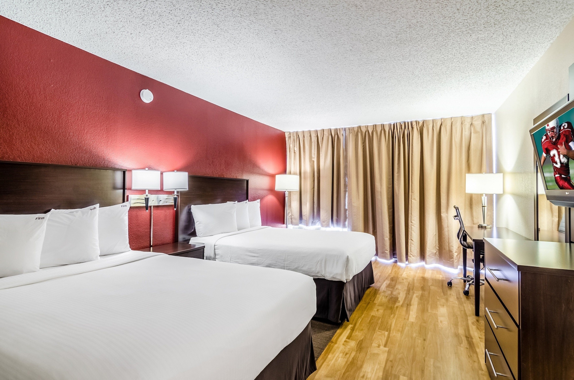 Suite, 2 Double Beds, Sofa