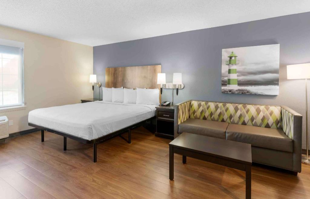 غرفة ديلوكس بسرير كينج لذوي الإعاقة، Extended Stay America San Jose - Milpitas Mccarthy Ranch 4/6