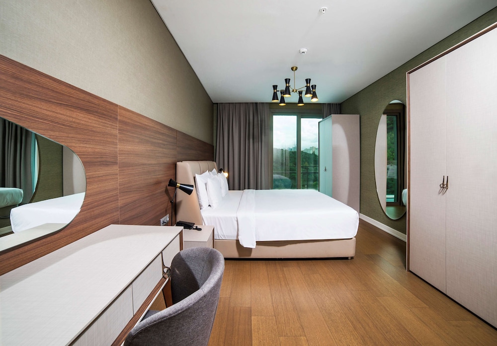 غرفة بريميوم عائلية بسرير كينج بـ5 غرف نوم، Radisson Residences Vadistanbul 6/10