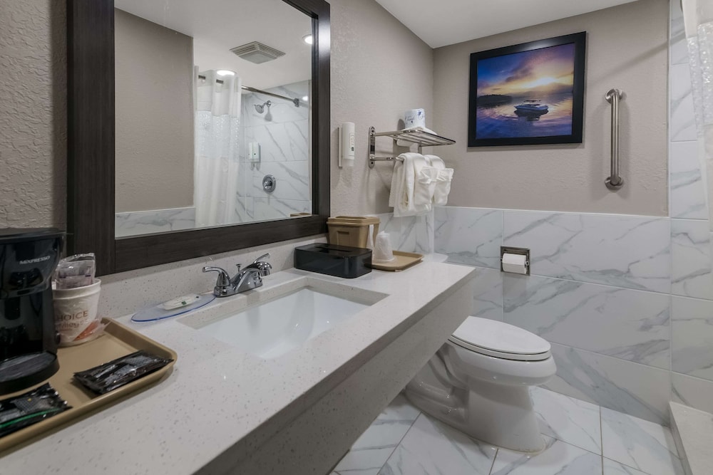 غرفة قياسية بسرير كينج للمدخنين، Quality Inn & Suites Altamonte Springs Orlando-North 7/8