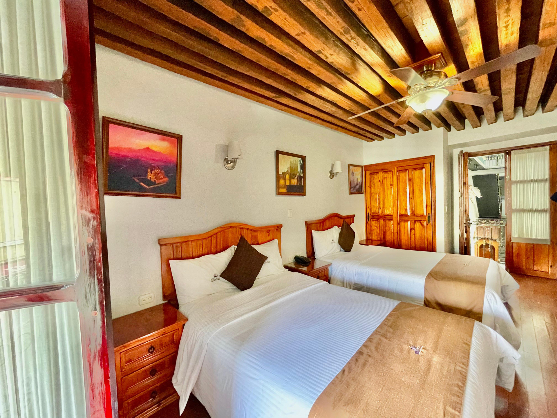Classic, Quadruple, Street View، Hotel Puebla Plaza 2/6