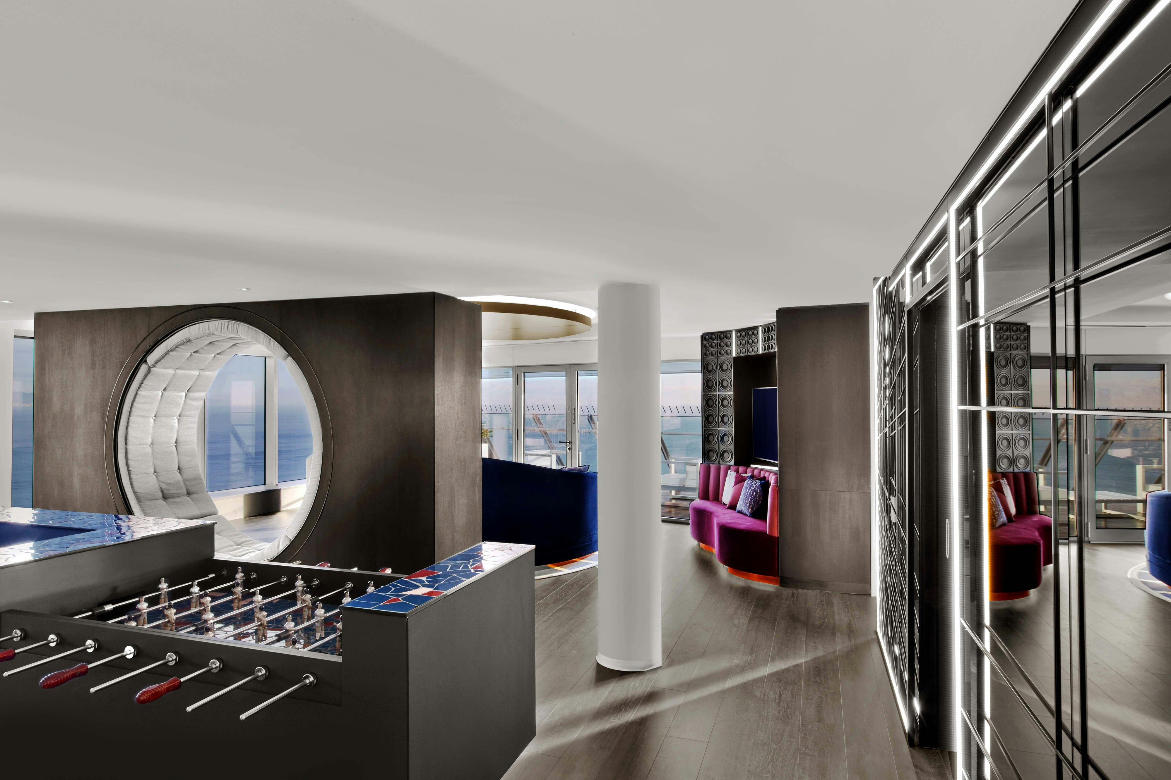 Lobby at W Barcelona, BARCELONA