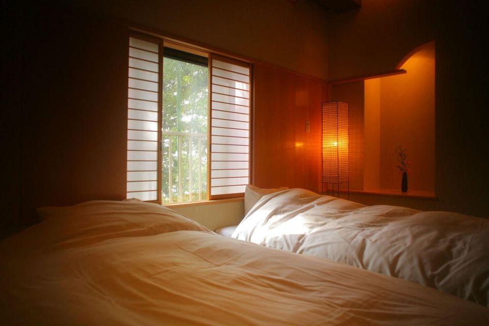 Japanese, Executive, Twin Beds, Outdoor Bath