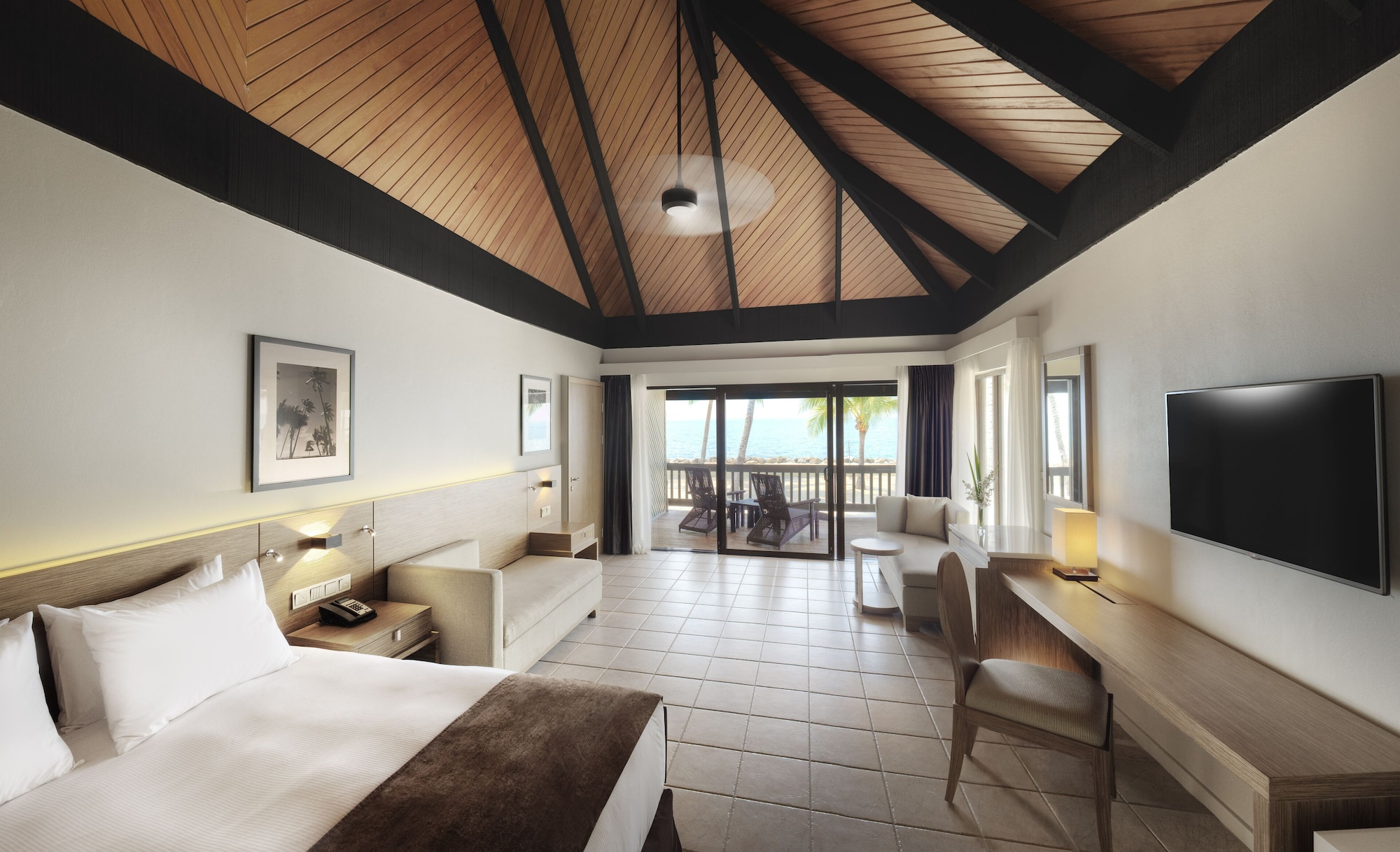 Bure, Premium, King Bed, Beach Front, Ocean View