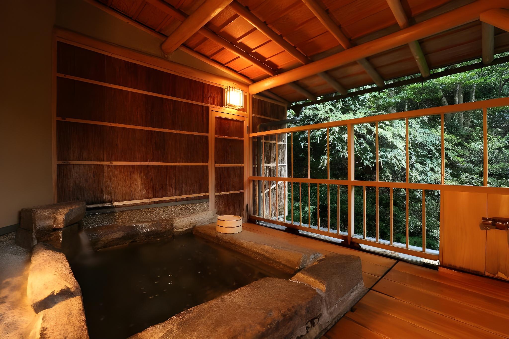Japanese, Special, Keigetsu, Outdoor Bath