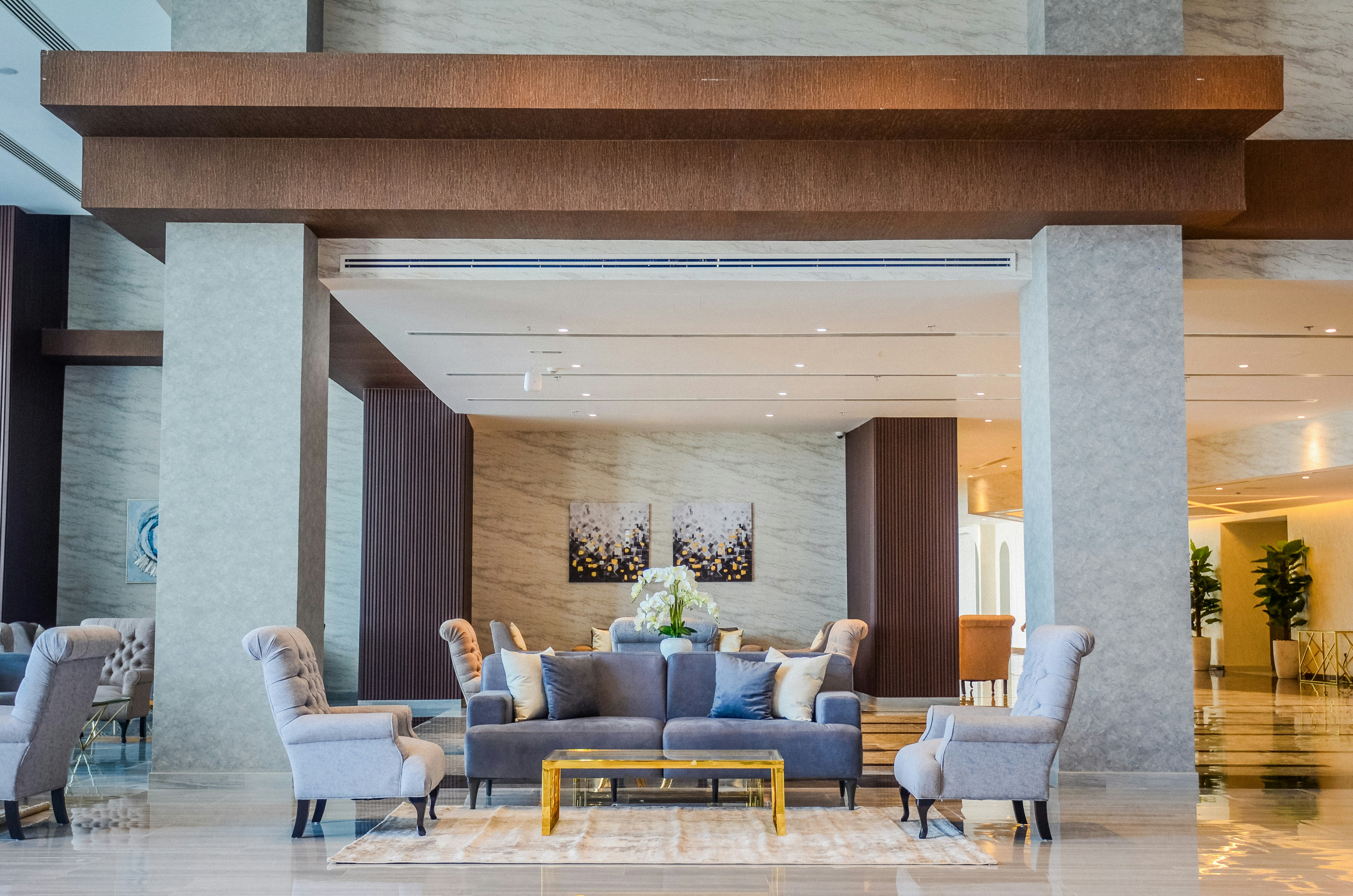 Lobby at Vogo Grand Hotel, DUBAI