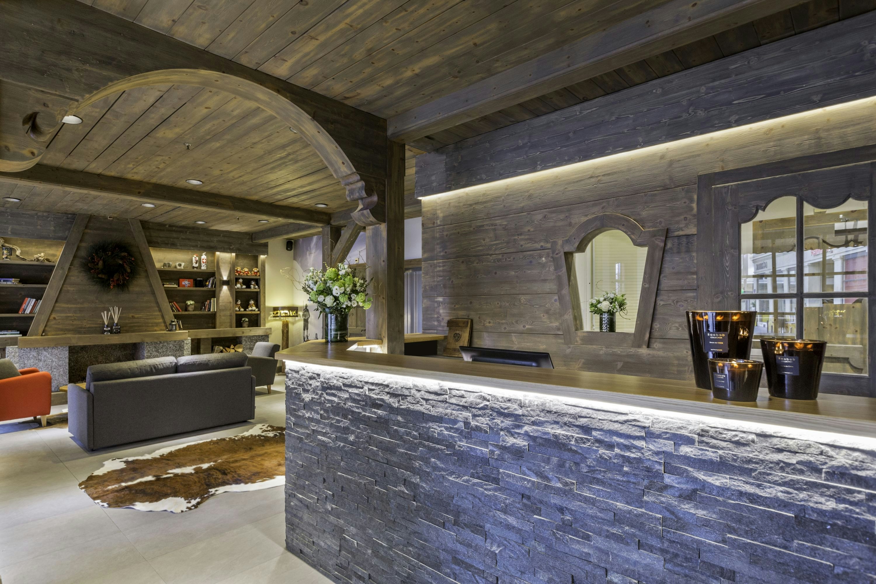 Lobby at Hotel Edelweiss, GENEVA