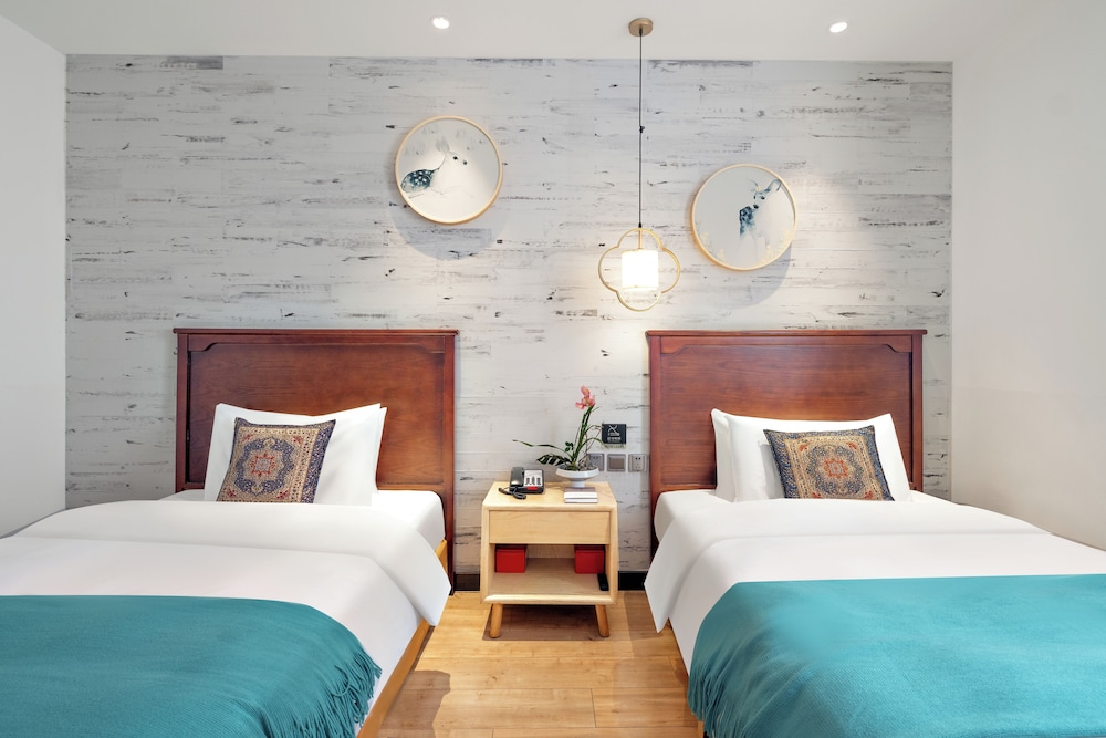 غرفة كلاسيكية بسريرين منفصلين، Beijing Aaliyah Wang Fu Jing Forbodden City Boutique Hotel 2/5