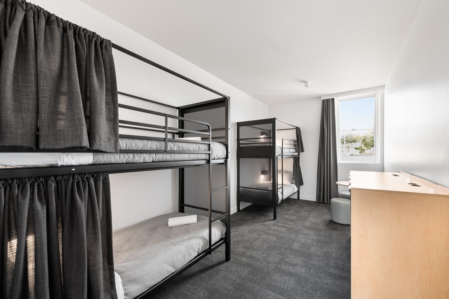 Private, Mixed Dorm, 4 Beds