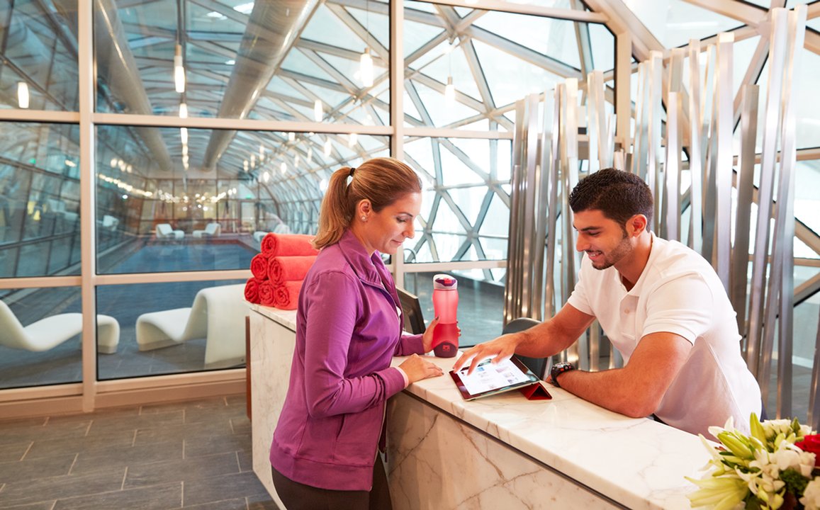 Lobby at Oryx Airport Hotel, DOHA