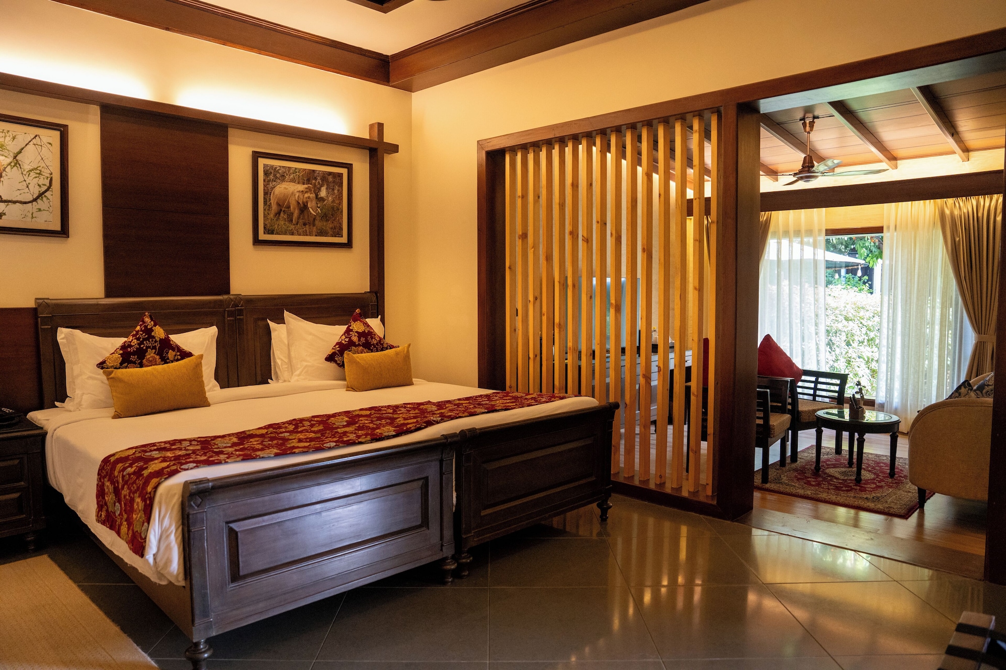 Suite, King Bed, Den, Aahana Resort and Spa- Jim Corbett 3/5