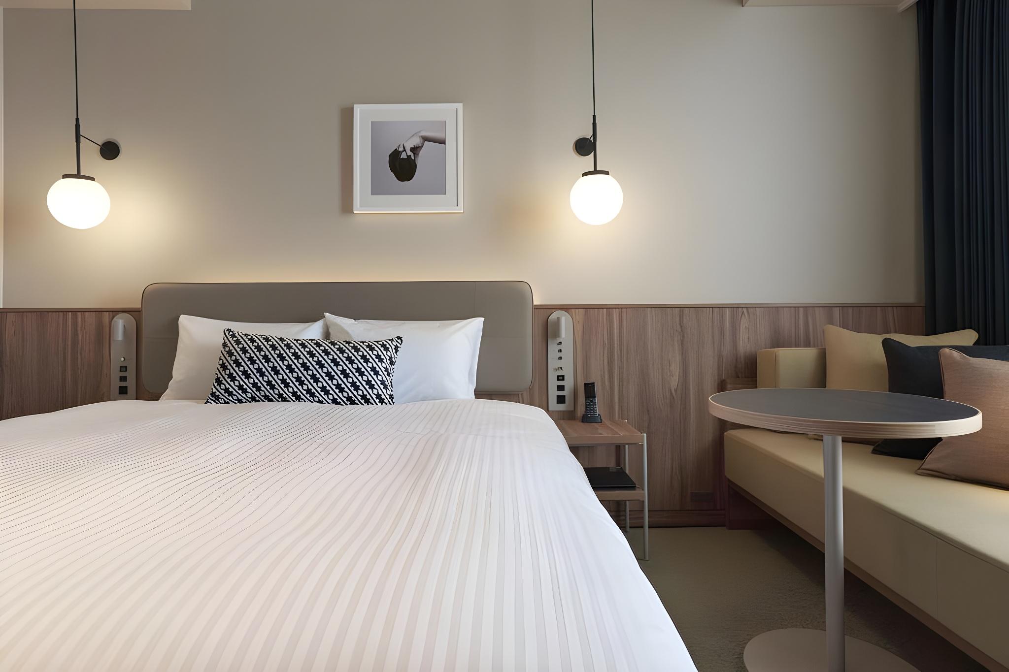Room, Double Bed, Sofa