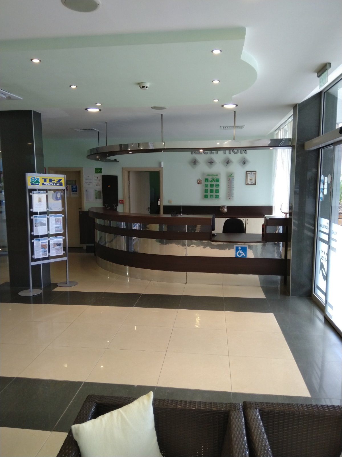 Lobby at Hotel Dalis, SUNNY BEACH