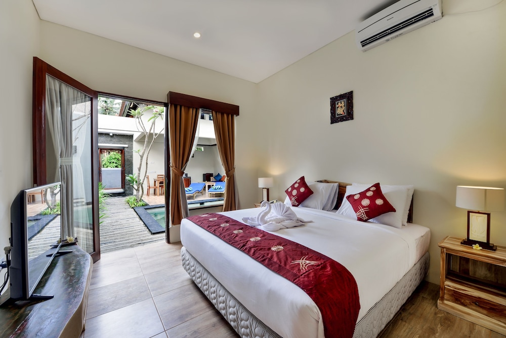 فيلا بسريرين كوين بغرفتي نوم بمسبح خاص، Yoga Ubud Villa 2/3