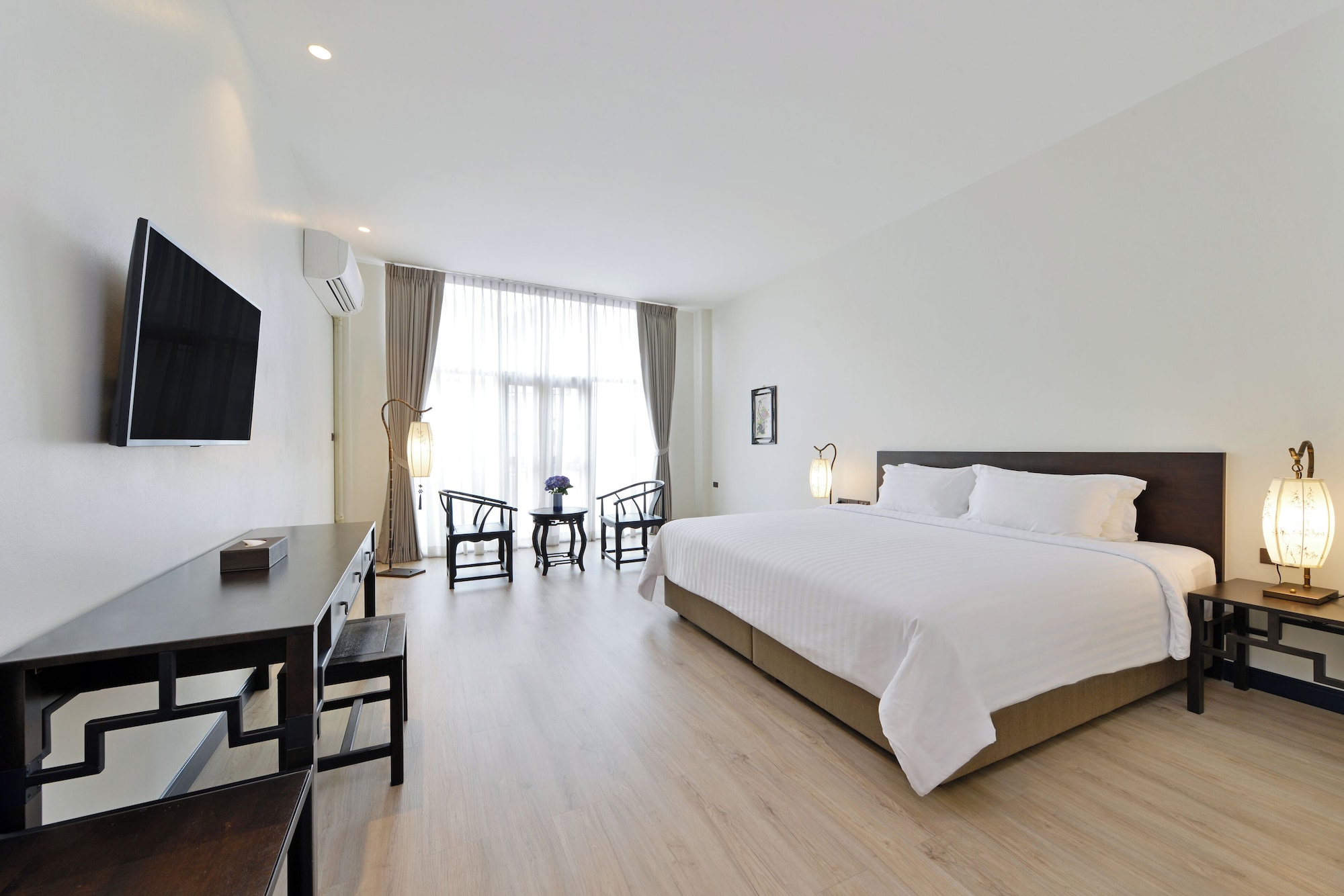 Room at Old Thai Heng Hotel, BANGKOK