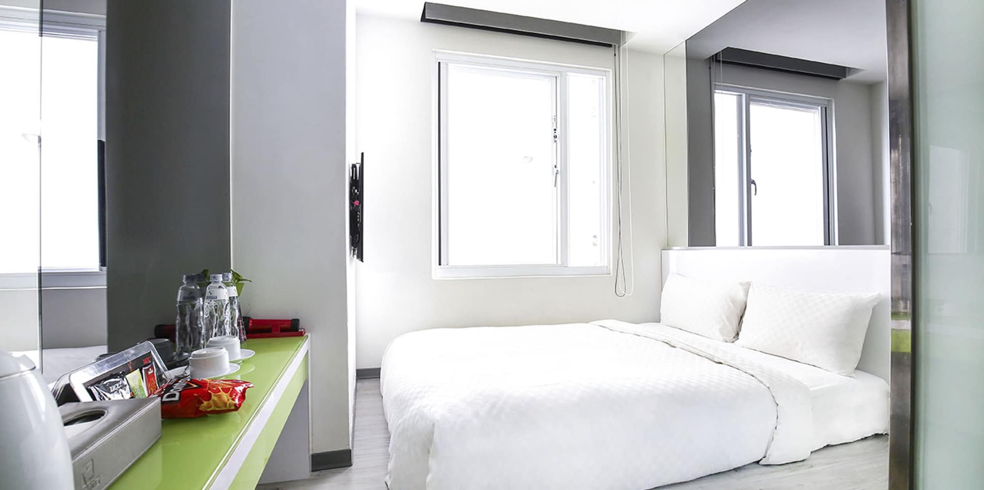 غرفة اقتصادية بسرير مزدوج، CityInn Hotel Plus Taichung Station Branch 2/10