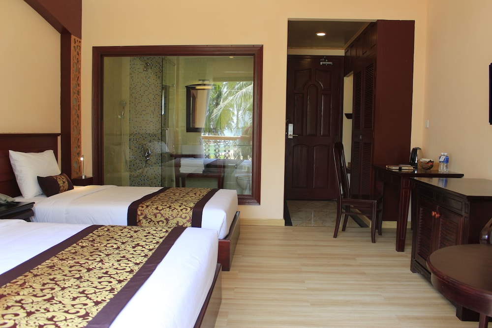 غرفة ديلوكس بسريرين منفصلين بإطلالة على الحديقة، Ca Ty Mui Ne Resort 2/6