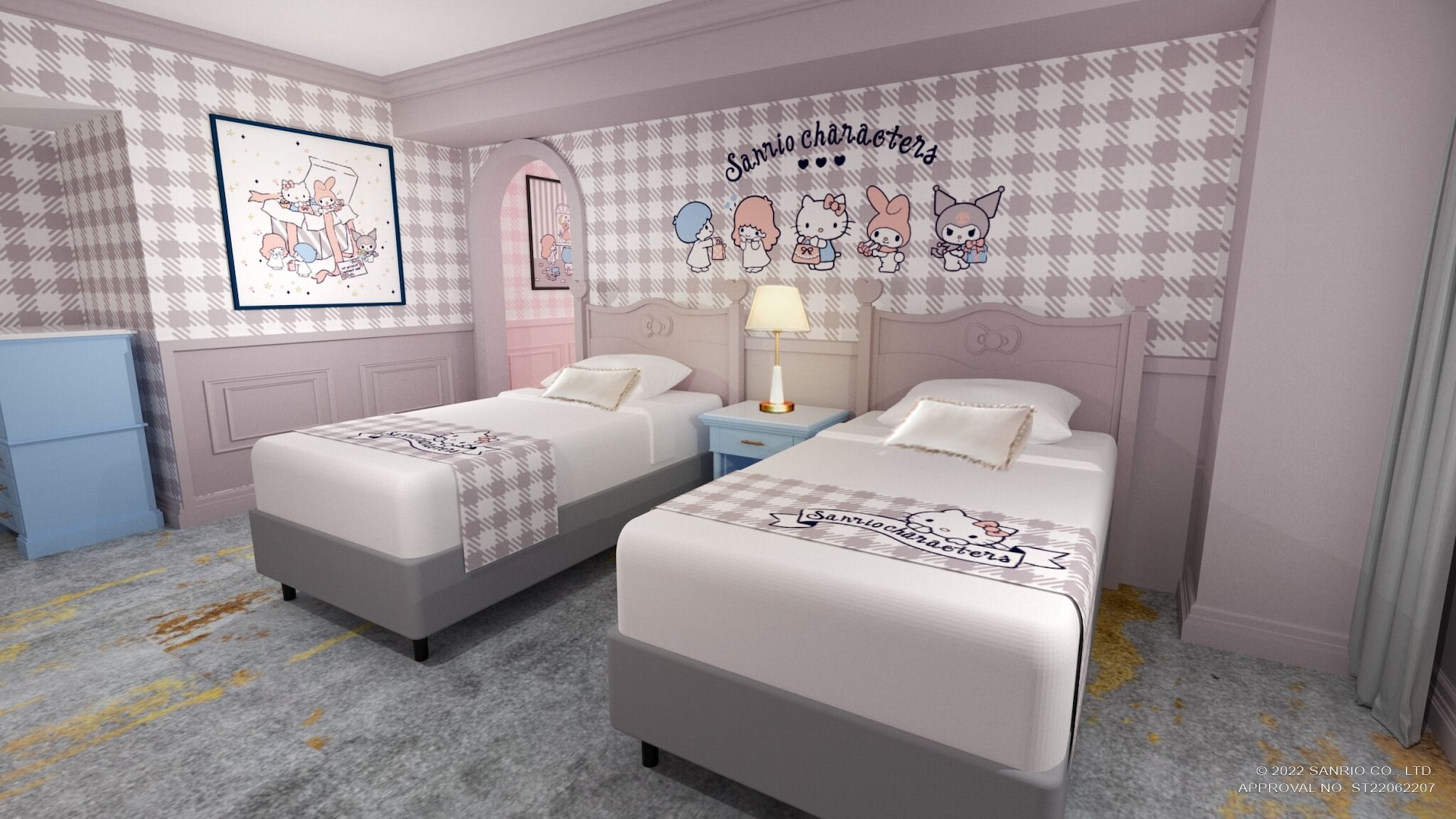 Hello Kitty, Suite, 4 Beds