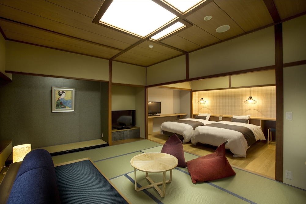 Japanese Western, Sakura, Standard, Twin Beds