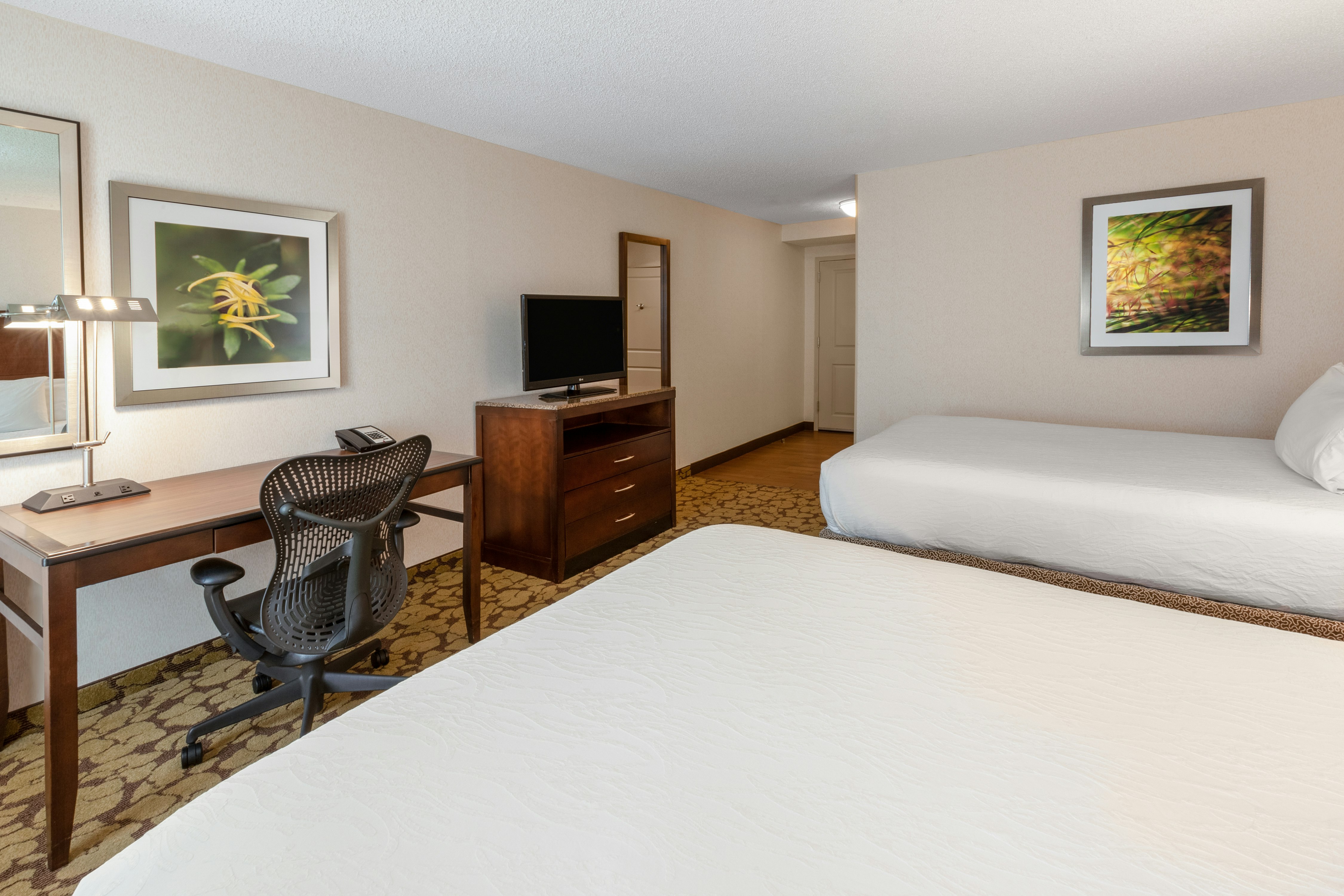 غرفة بسريرين كوين، Hilton Garden Inn Pittsburgh University Place 2/4