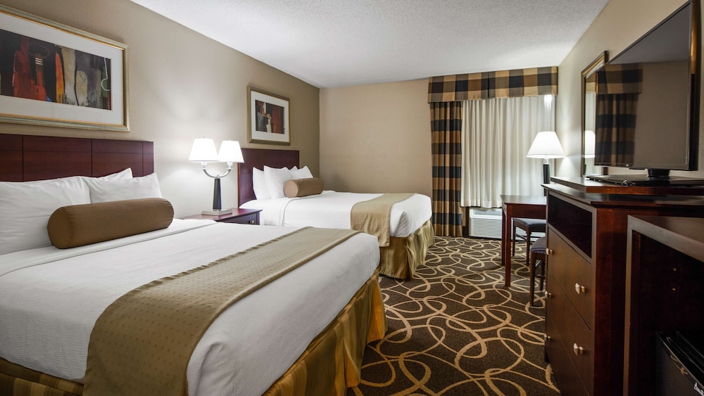 غرفة قياسية بسريرين كوين يُسمح فيها بالحيوانات الأليفة، Best Western Plus York Hotel & Conference Center 5/8