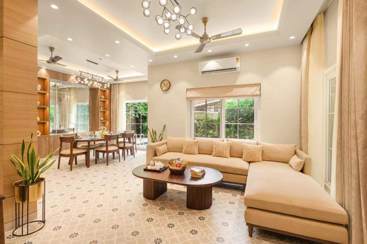ELIVAAS Varsha Greens A 4-BHK Retreat with Private Pool & Outdoor Patios 10/20