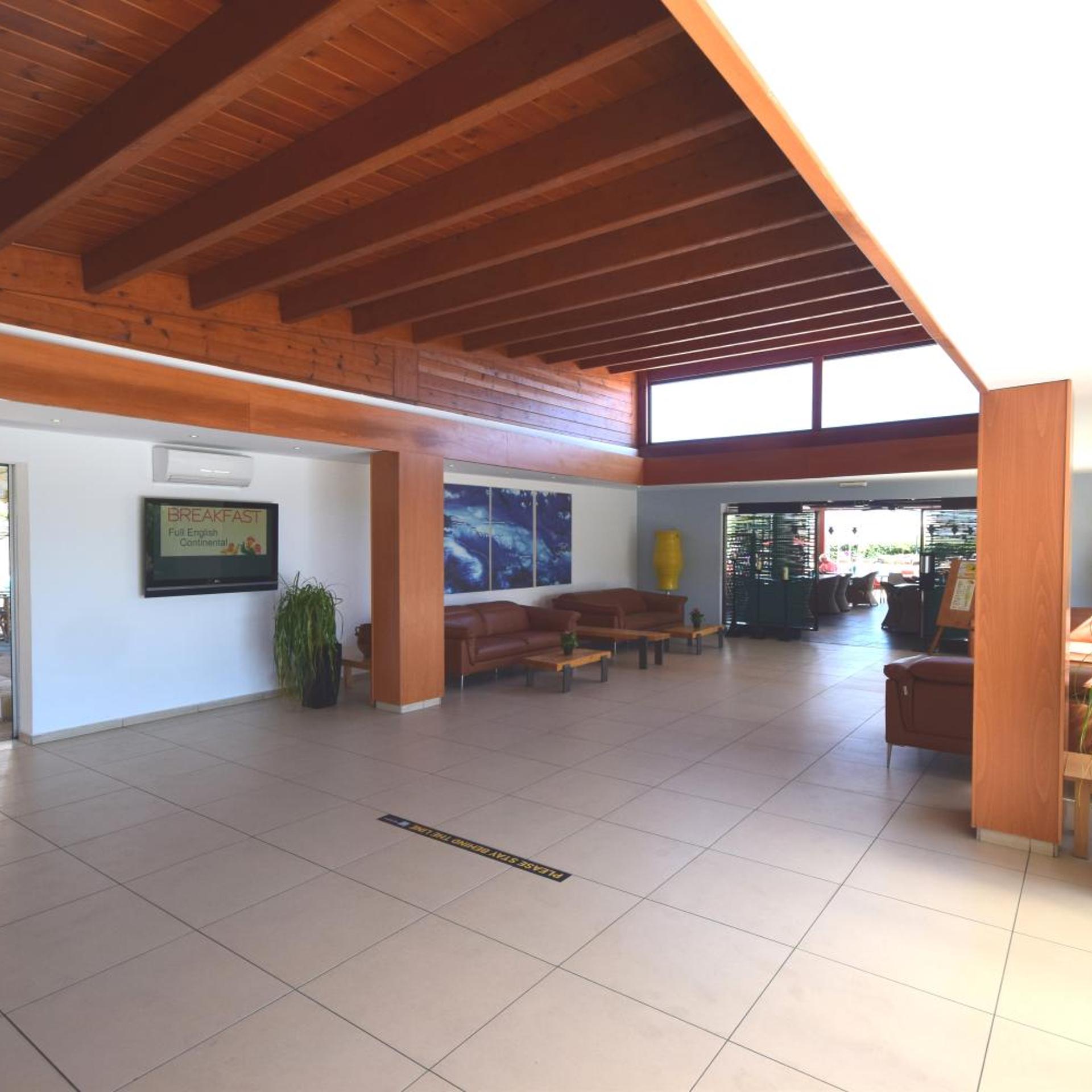 Lobby at Lindos Gardens Resort Complex, Lindos