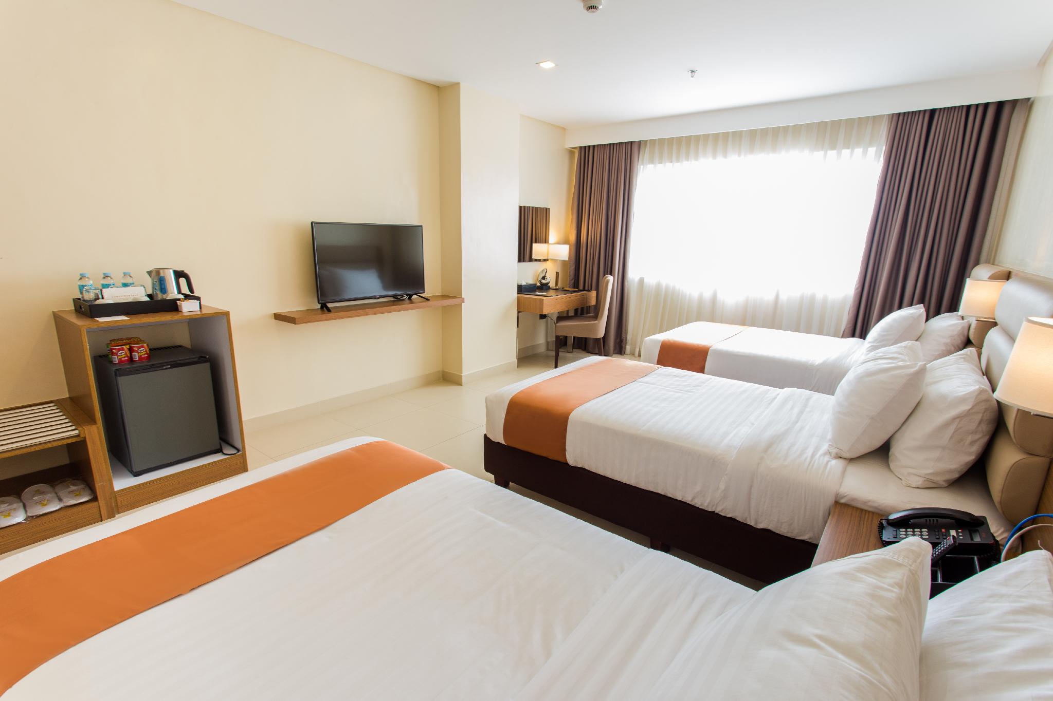 Deluxe, 2 Double Beds, Old Tower