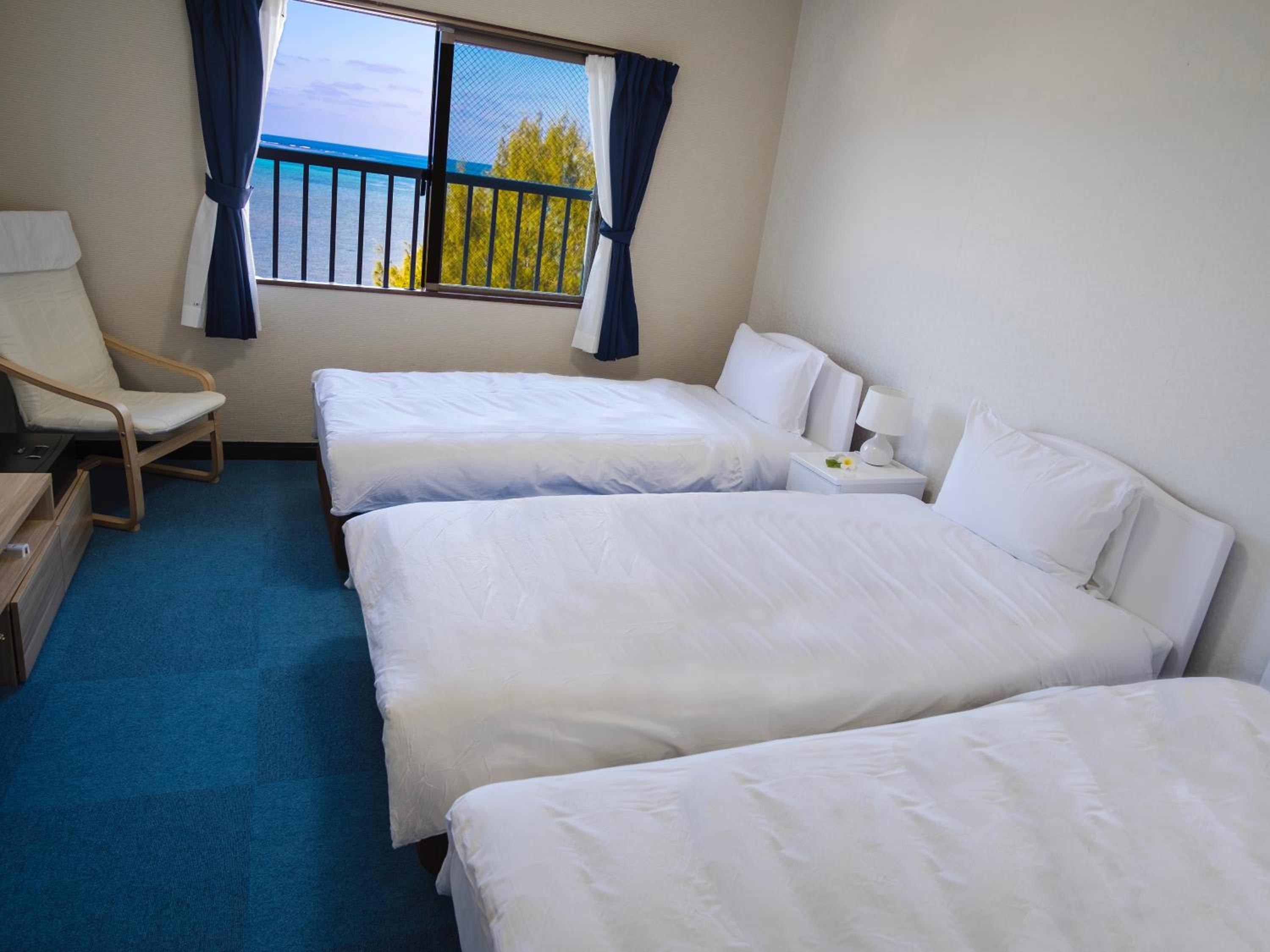 Room, Triple, 3 Beds, Sea View