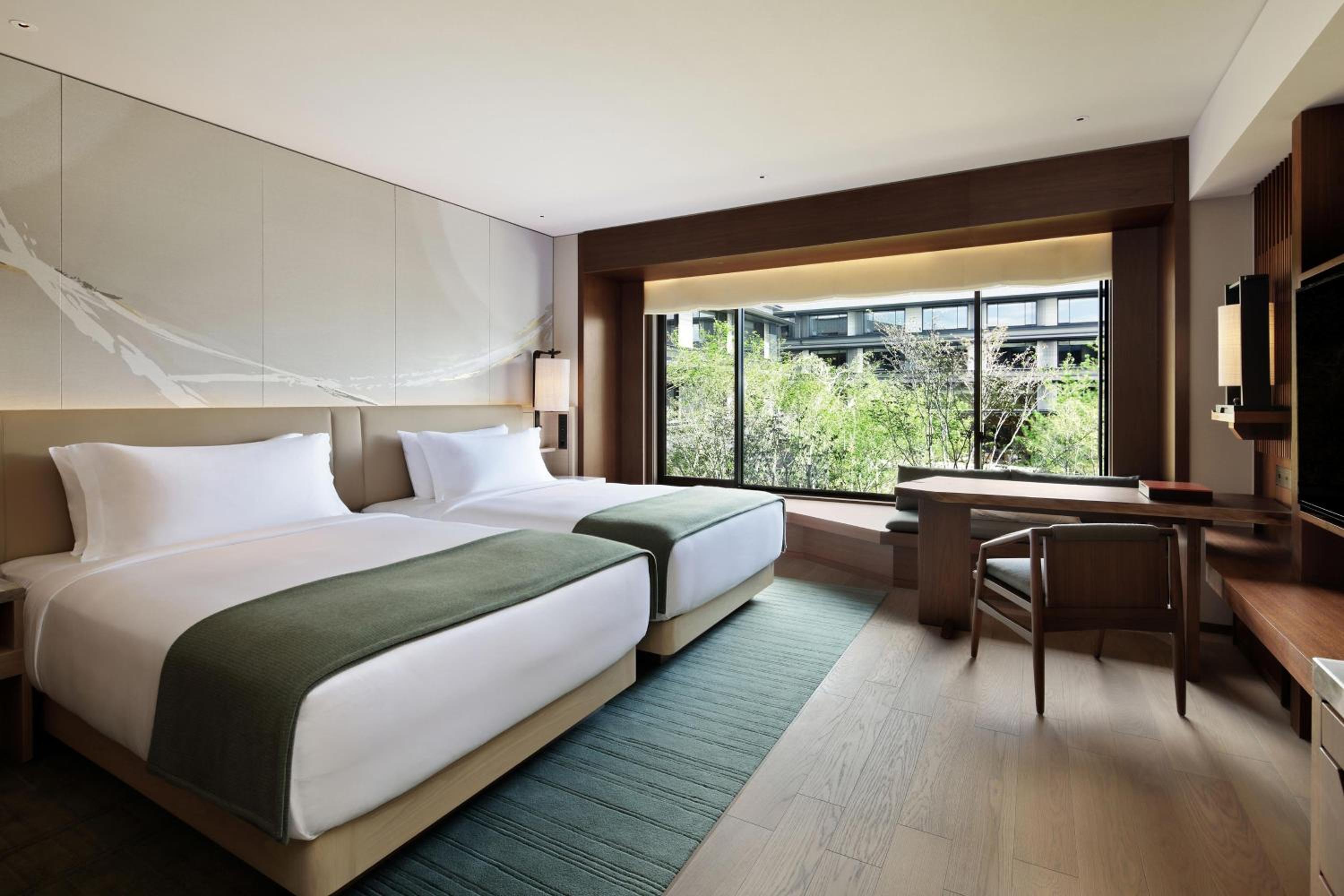 Garden, 2 Double Beds